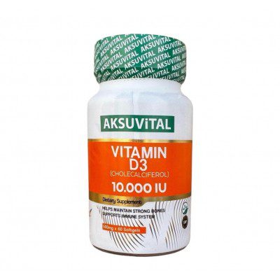 Витамин Д3 10000 AksuVital (Shaffa home) 60 кап.