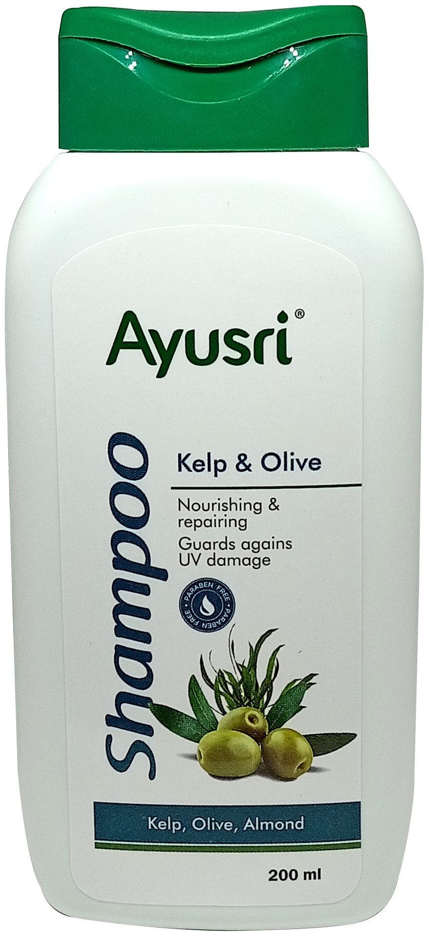 Шампунь водоросли + оливка Ayusri 200 мл.