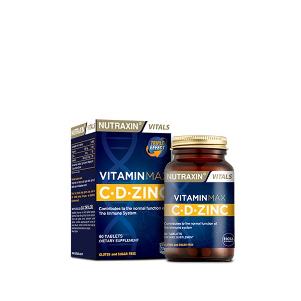 Комплекс C D Zink Nutraxin 60 таб.