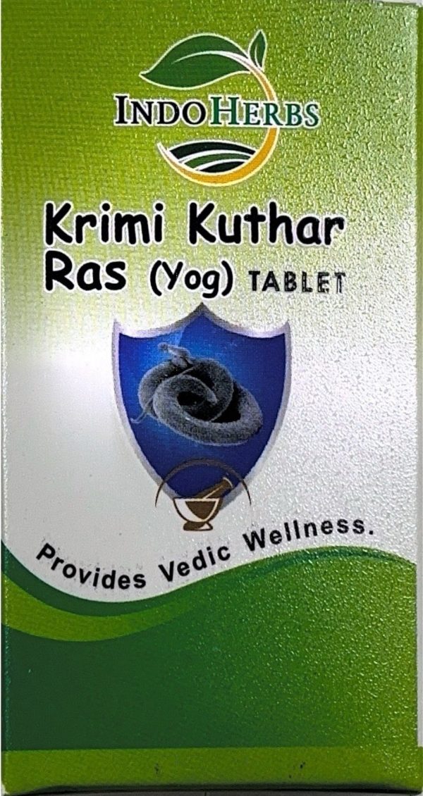 Крими кутхар рас от паразитов (Krimi Kuthar Ras tablet INDOHERBS), 60 таб.