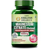 Магний цитрат Himalayan organics 120кап.