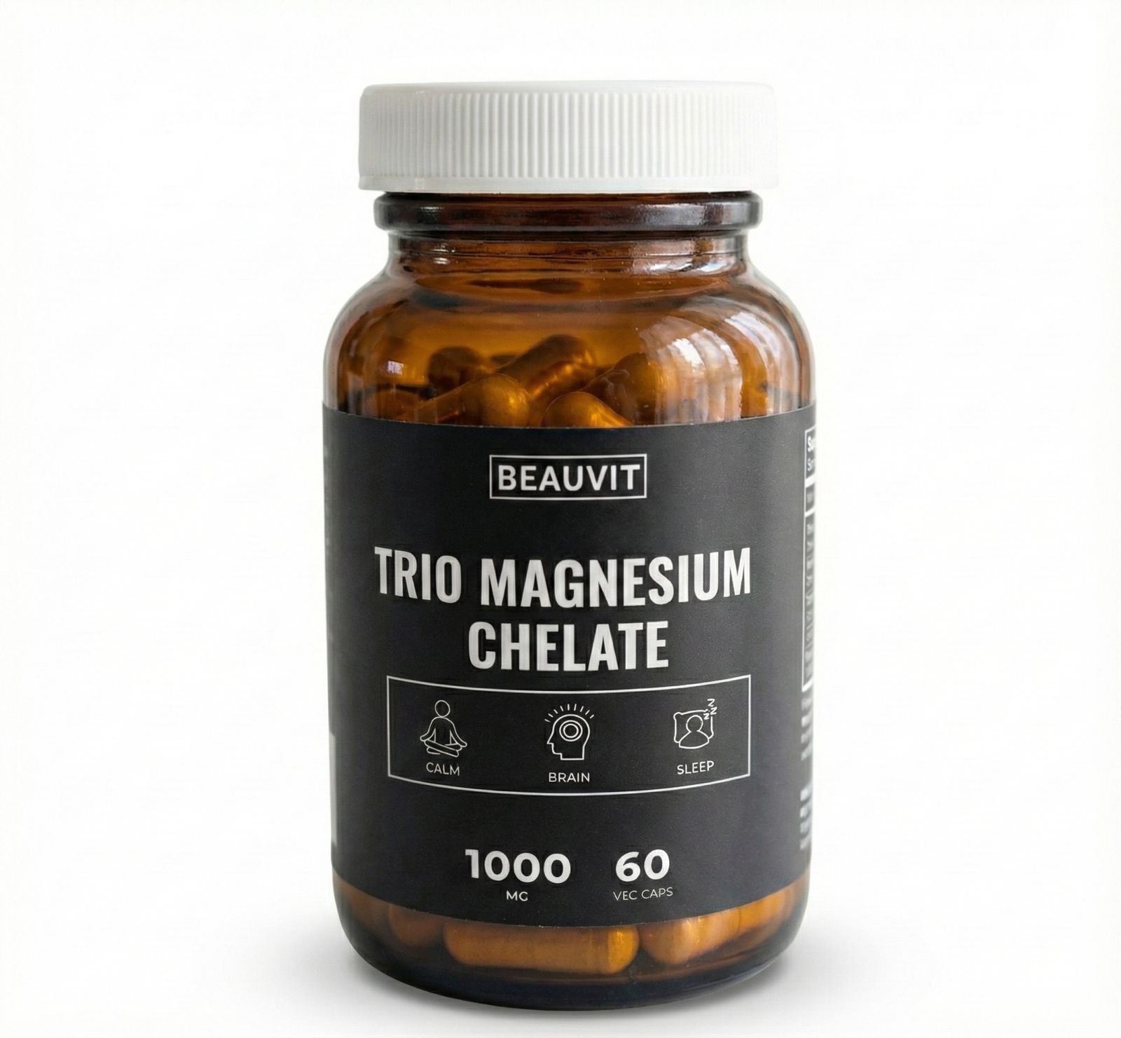 Трио Магний хелат Trio Magnesium Chelate Sacred Leaves 60 кап.