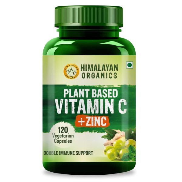 Витамин С + Цинк Himalayan organics 120 кап.