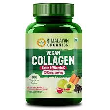 Коллаген веган  Himalayan organics 100 кап.