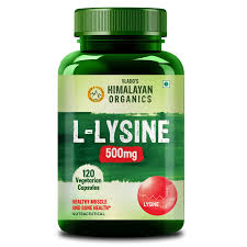 Л-лизин Himalayan organics 120 кап.