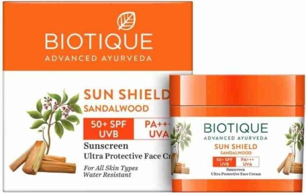 СПФ +50 Био сандал Biotique 50 гр.