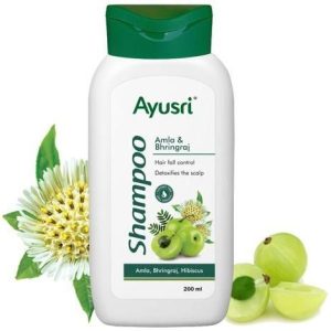 Шампунь с амлой и бринградж Ayusri 200 мл.