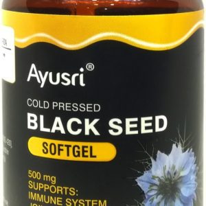 Черный тмин Ayusri 120 капс. в черной банке