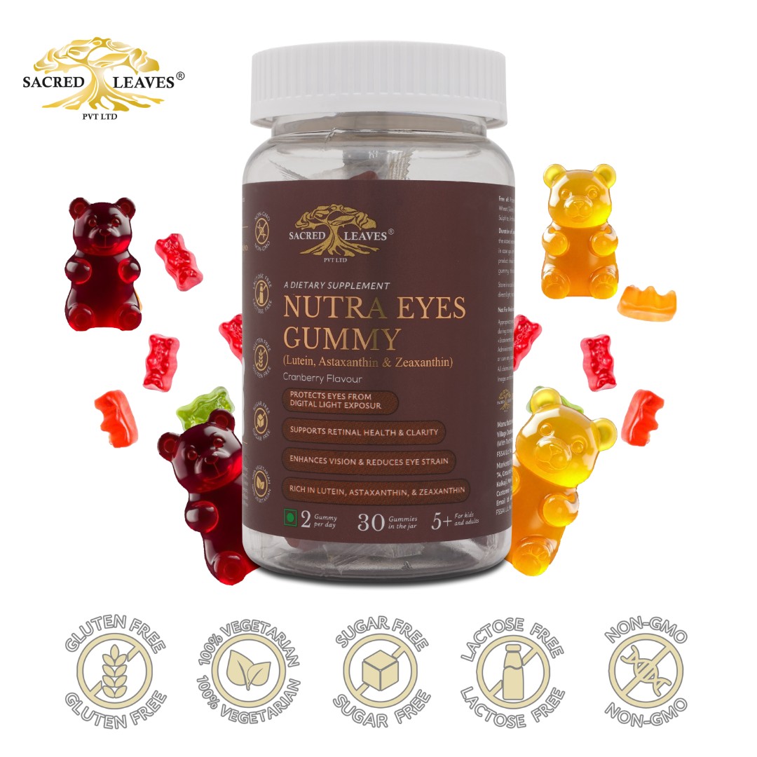 Акция! Мармеладки для зрения Sacred Leaves 30 кап.