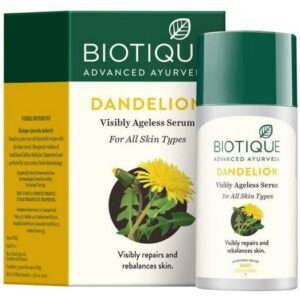 Сыворотка для лица с одуванчиком Biotique 40 мл.