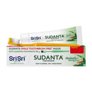 Зубная паста Суданта с щеткой Sri Sri 100 гр.
