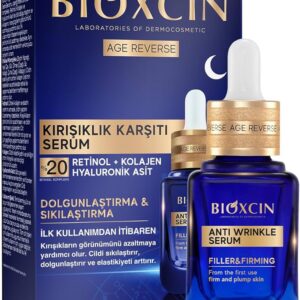 Сыворотка Bioxin для лица 30 мл. Против морщин синяя