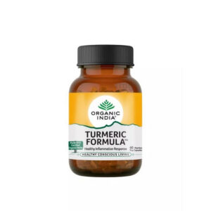Куркума + перец + имбирь (Тумерик) Organic India 60 кап.