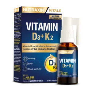 Д3 К2 спрей Nutraxin 207 распылений 30 мл.