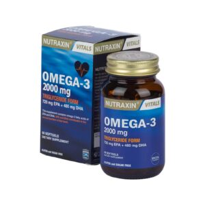 Омега 3 2000 мг. Nutraxin 60 кап.