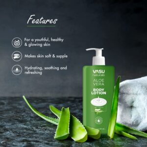 Лосьон для тела алоэ с дозатором VASU 350 мл.