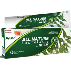 Зубная паста ним Ayusri 150гр + щетка