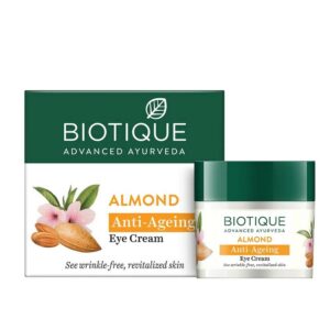 Био миндаль крем под глаза Biotique 15 гр.