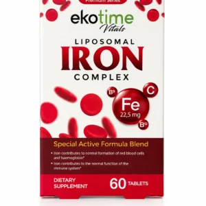 Железо с ко фактарами Eco time 60 таб.