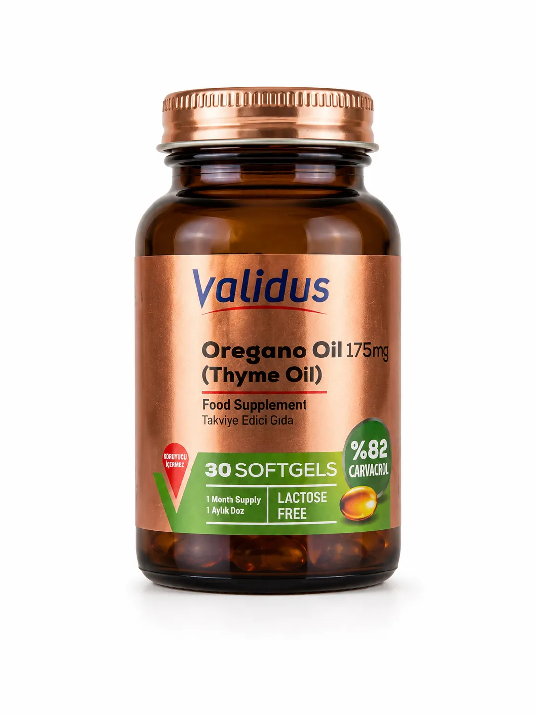 Масло орегано Validus 30 кап.