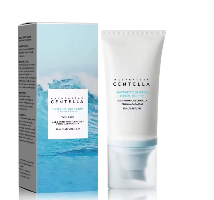 СПФ 50+ Madagascar Centella Hyalu-Cica Water-Fit SKIN1004, 50 мл